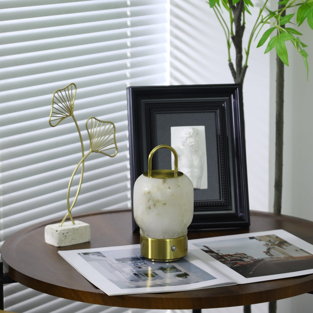 Alabaster Wand Recharge Lamp