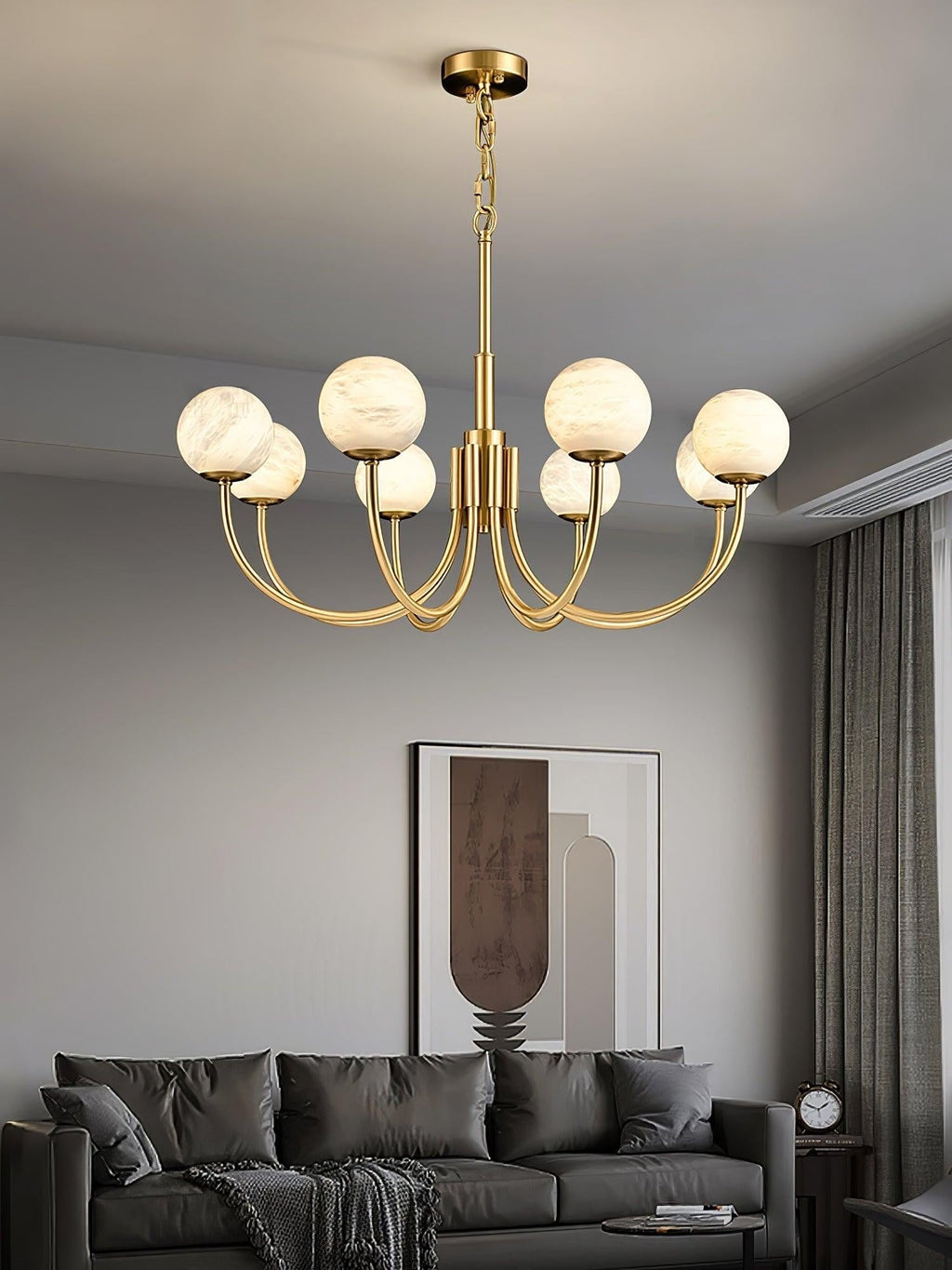 Aurelian Globe Chandelier