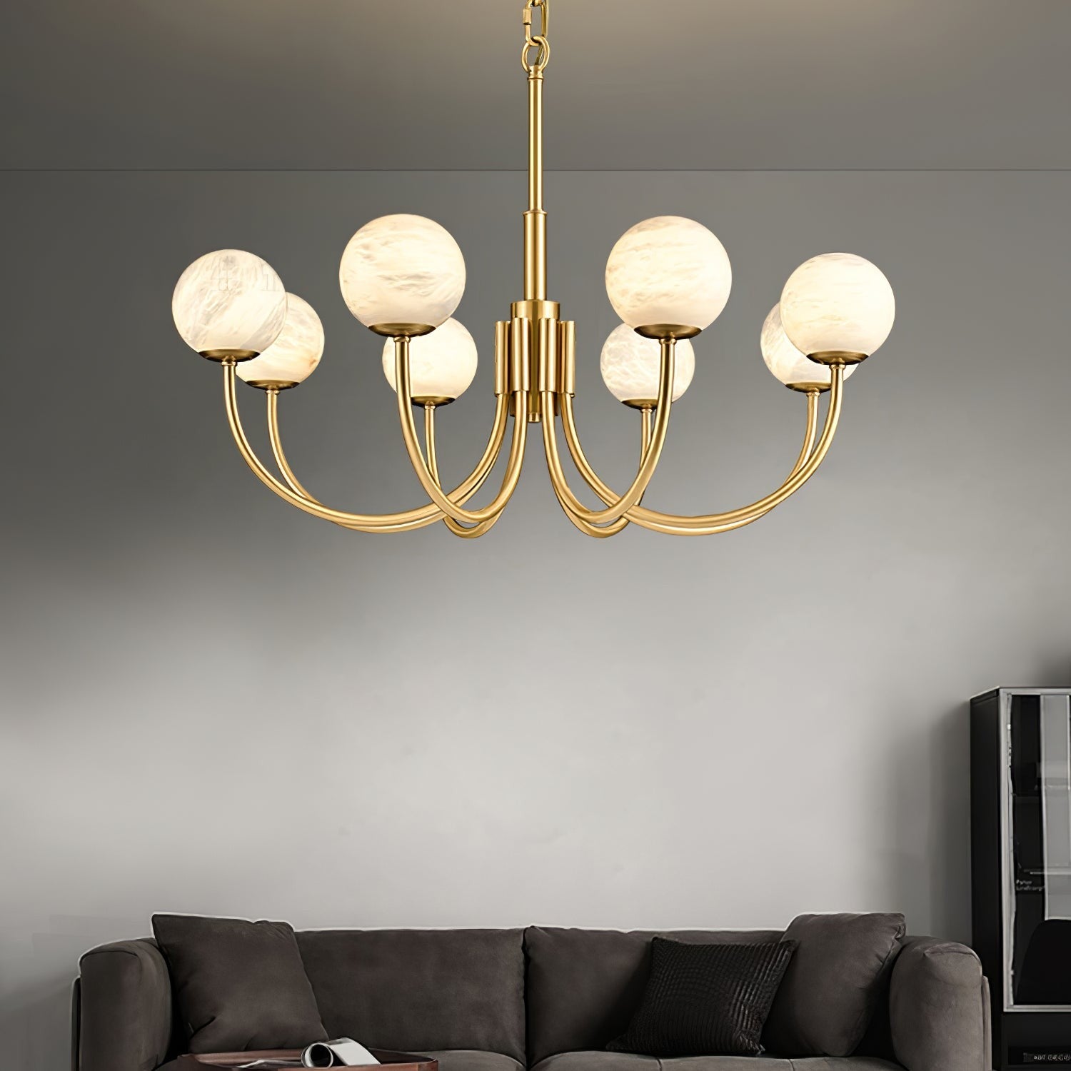 Aurelian Globe Chandelier