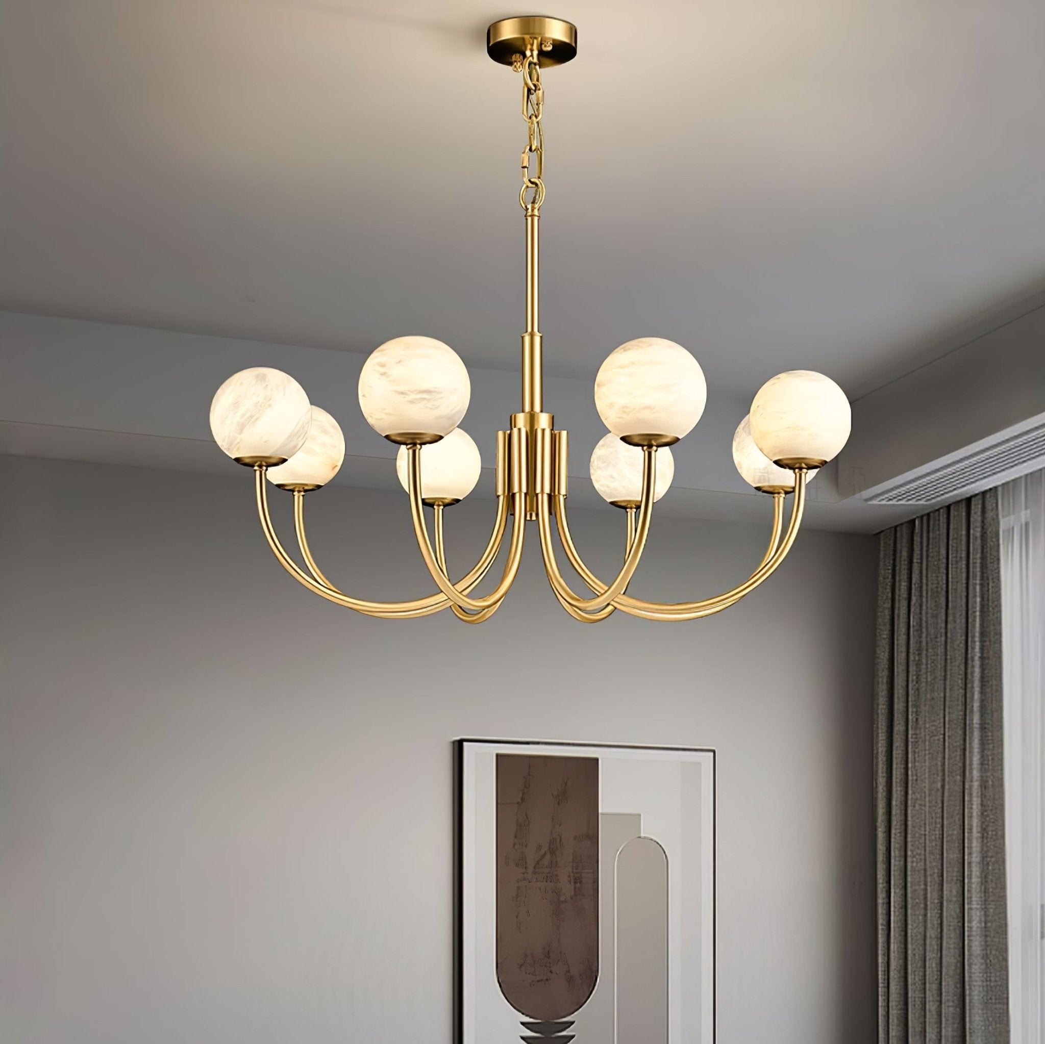 Aurelian Globe Chandelier