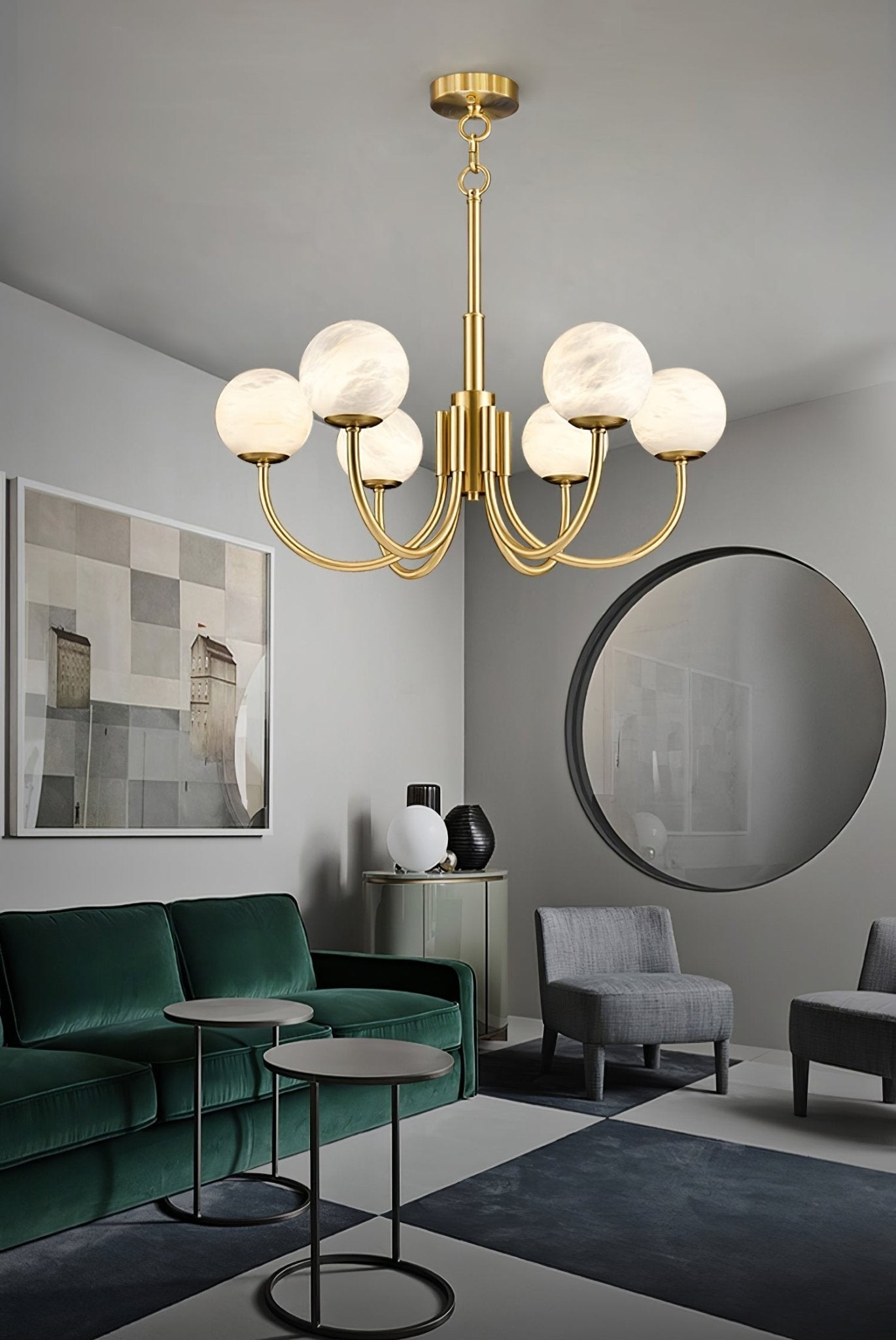 Aurelian Globe Chandelier