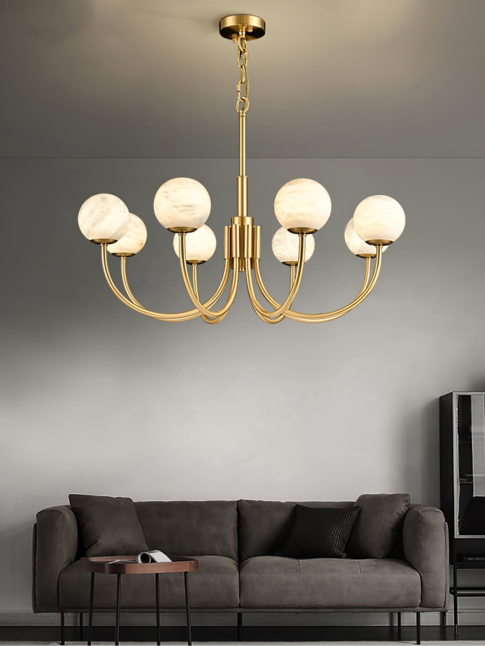 Aurelian Globe Chandelier