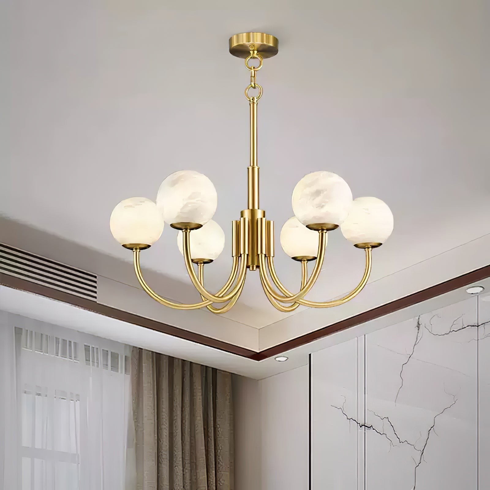Aurelian Globe Chandelier