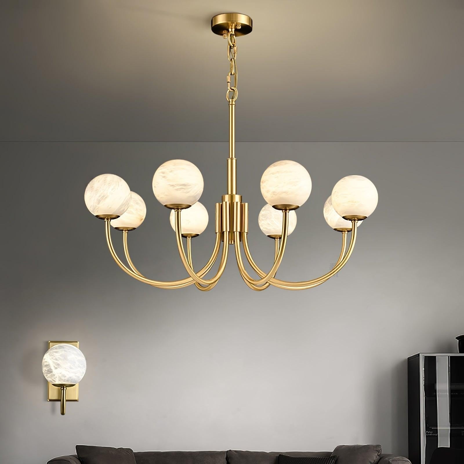 Aurelian Globe Chandelier