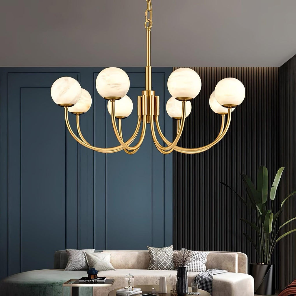 Aurelian Globe Chandelier