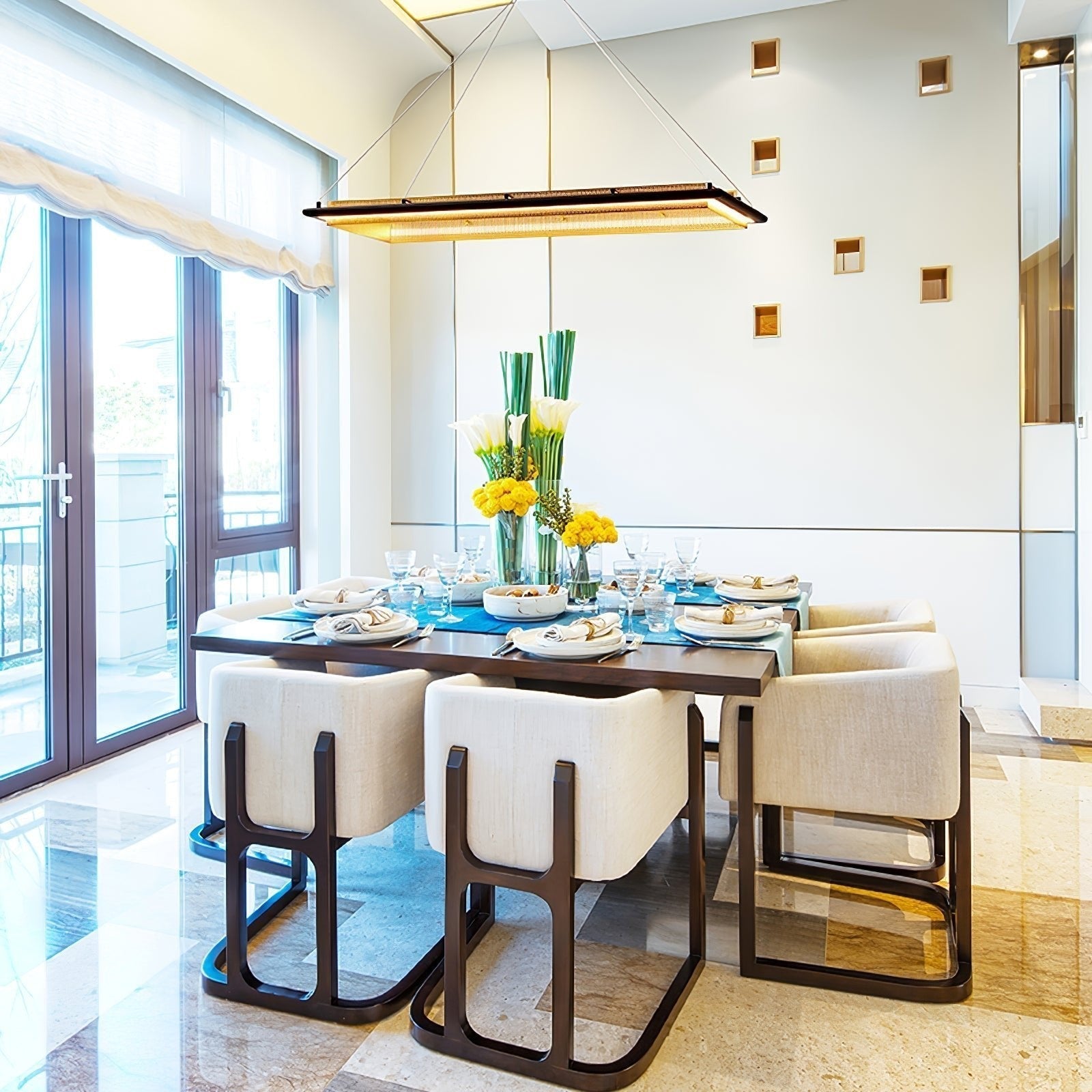 Aurielle LED Ring Chandelier