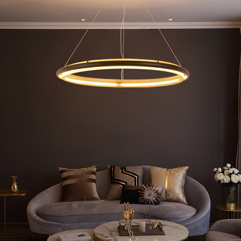 Aurielle LED Ring Chandelier