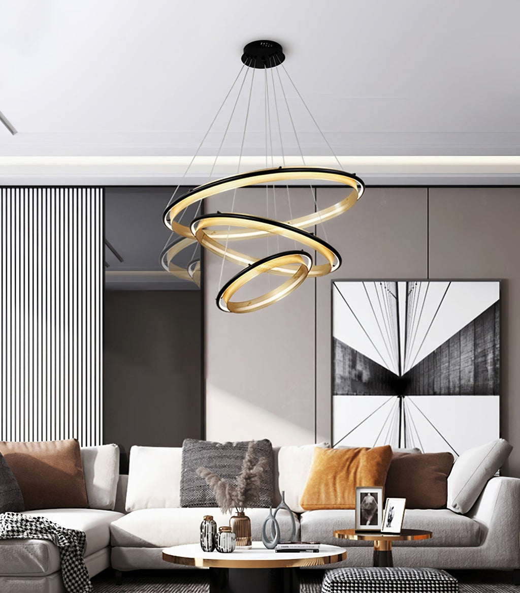 Aurielle LED Ring Chandelier