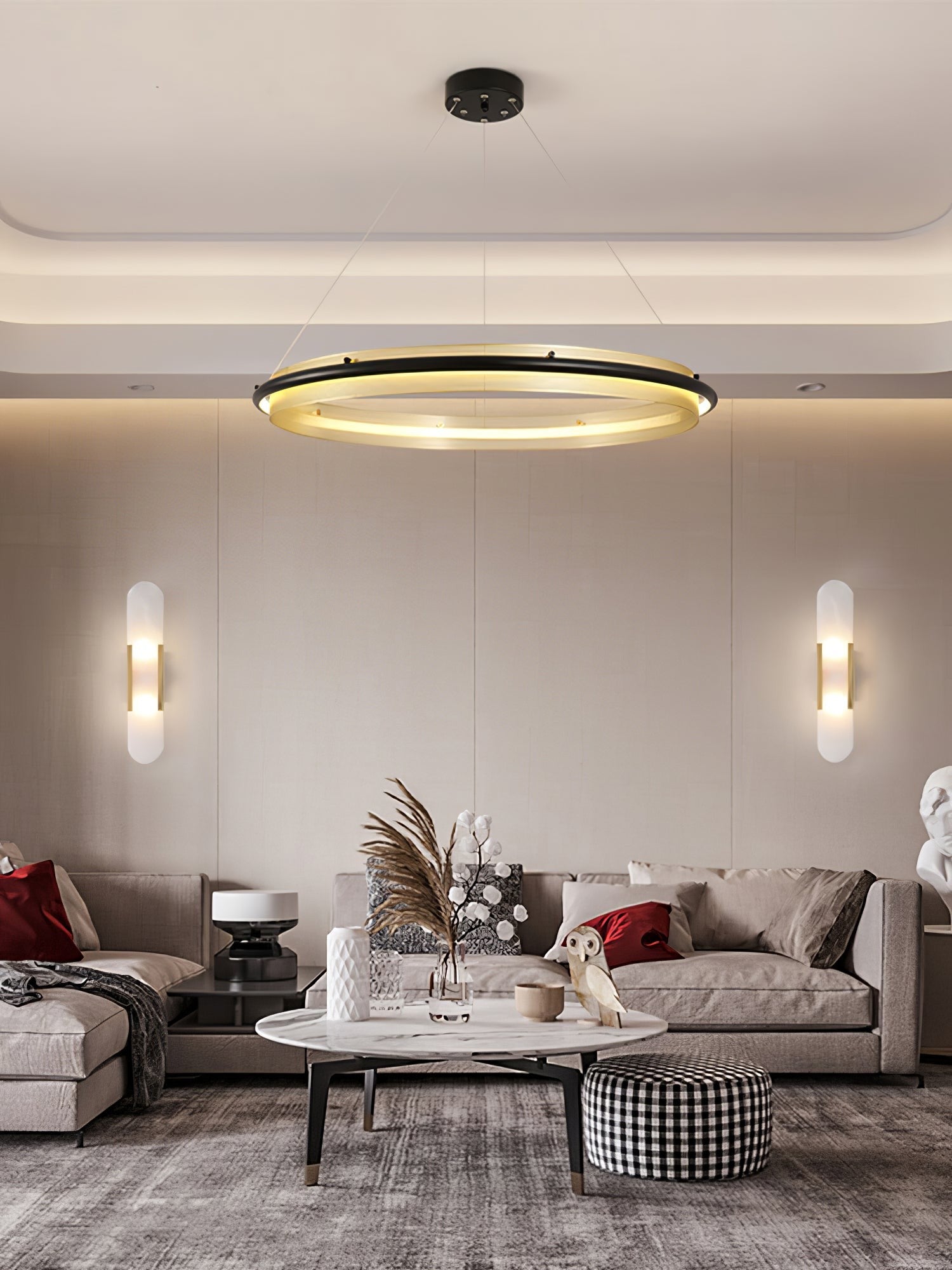 Aurielle LED Ring Chandelier