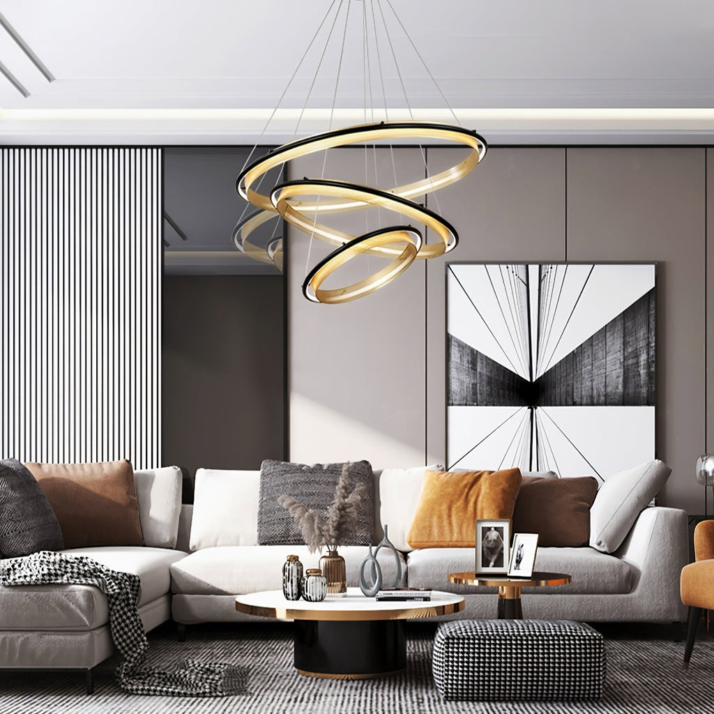 Aurielle LED Ring Chandelier
