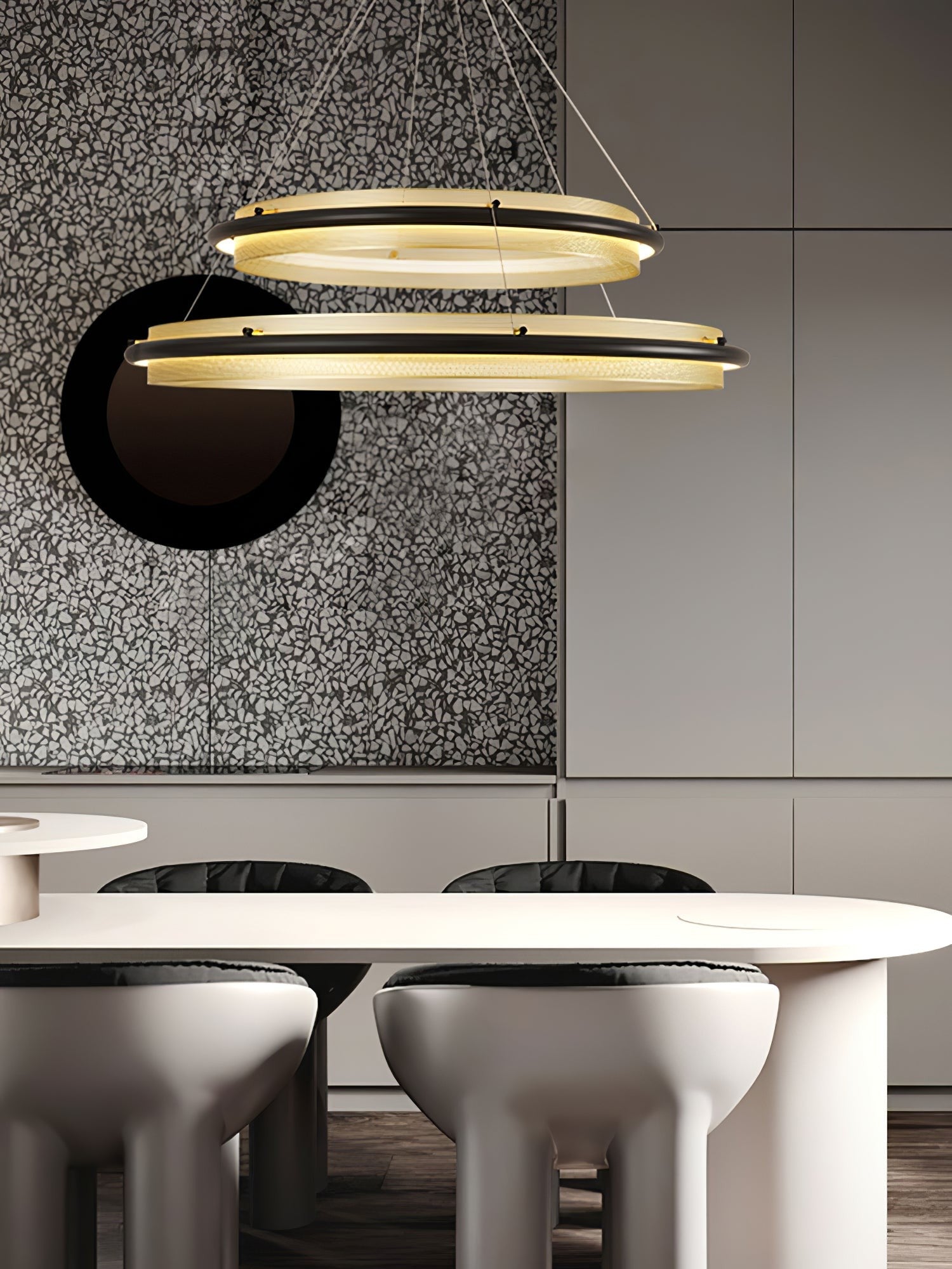 Aurielle LED Ring Chandelier