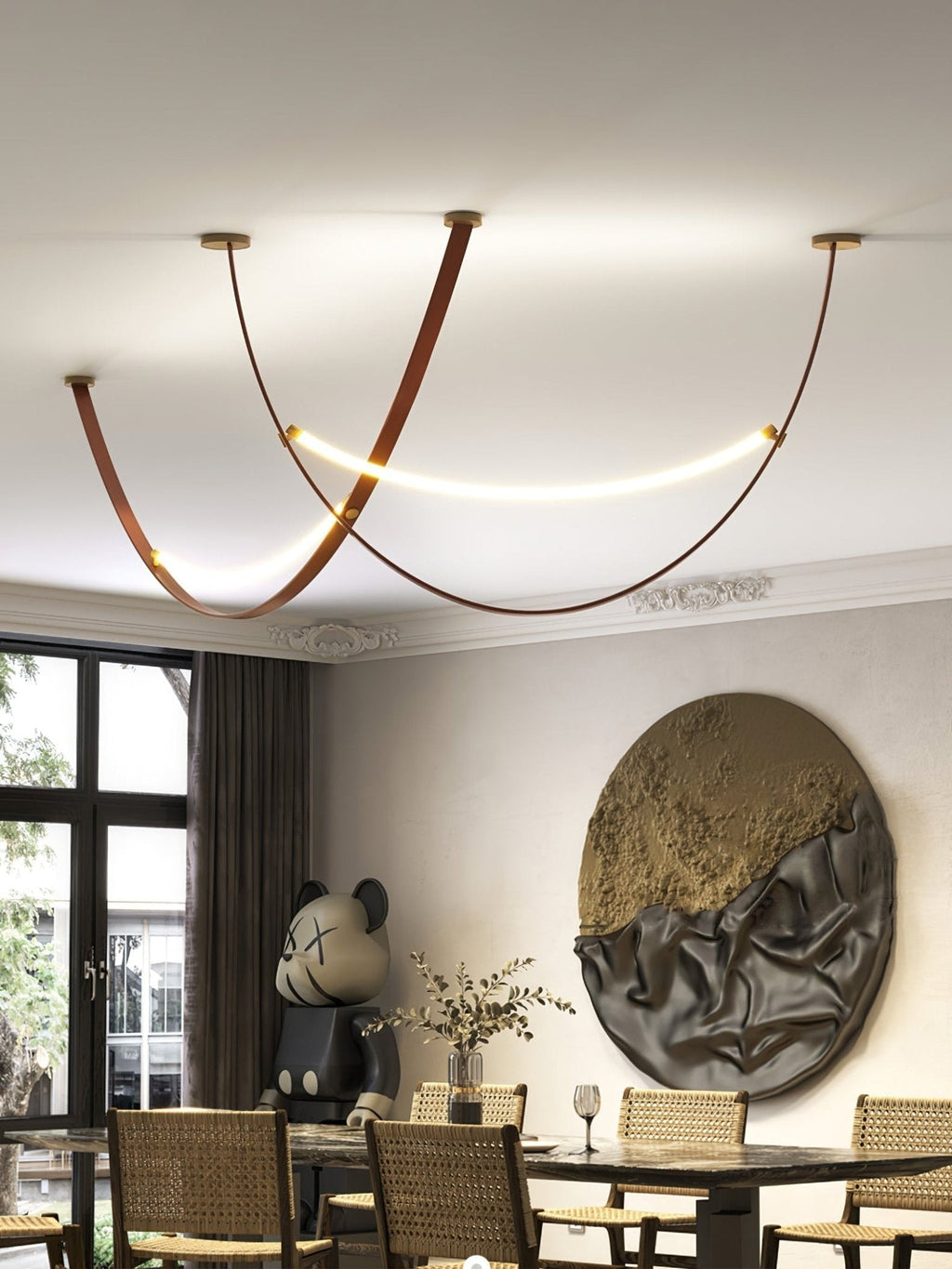 Belt Leather Pendant
