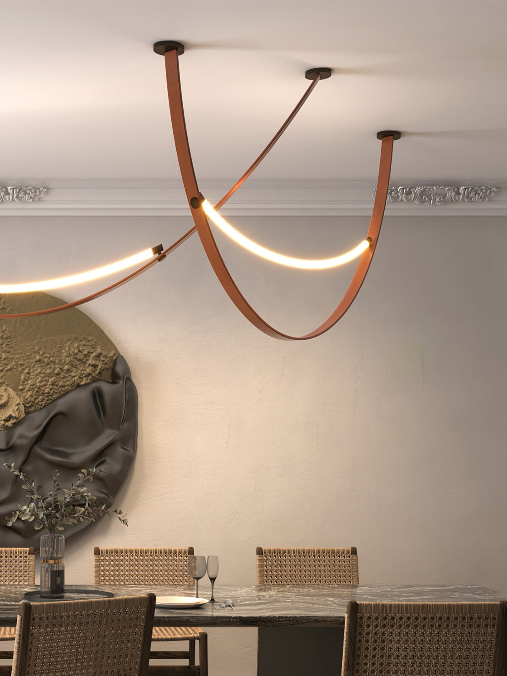 Belt Leather Pendant
