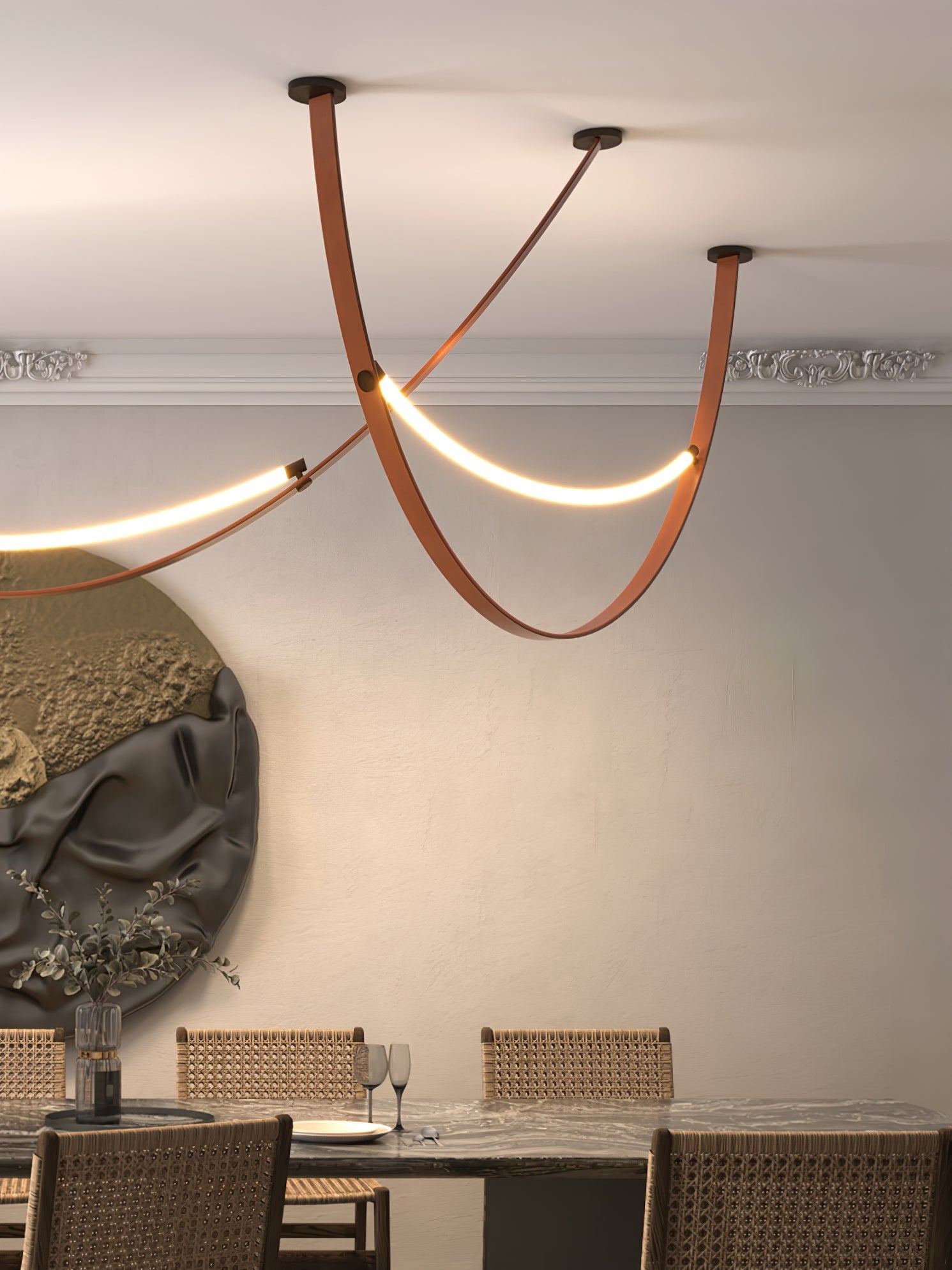 Belt Leather Pendant