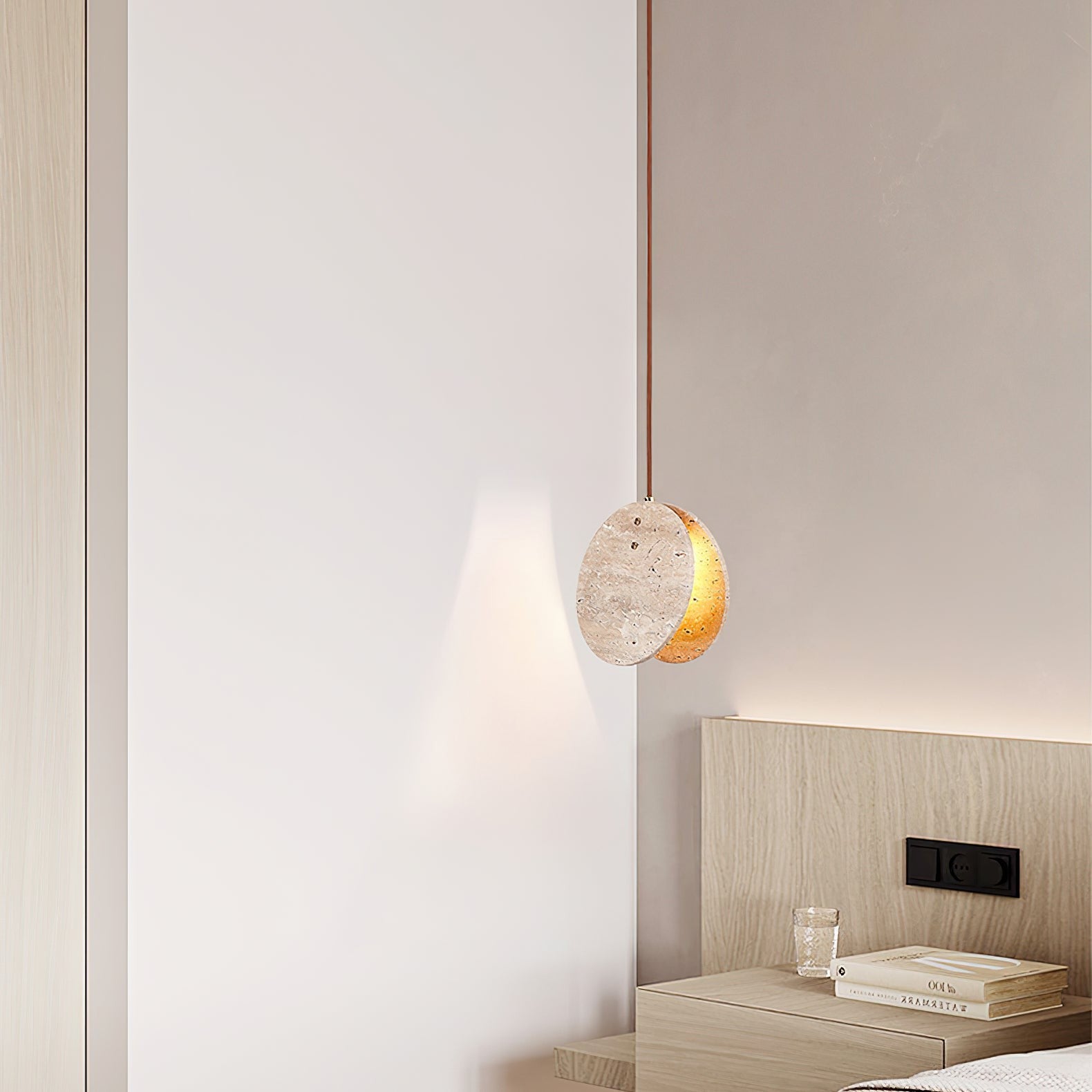 Caldra Travertine Pendant