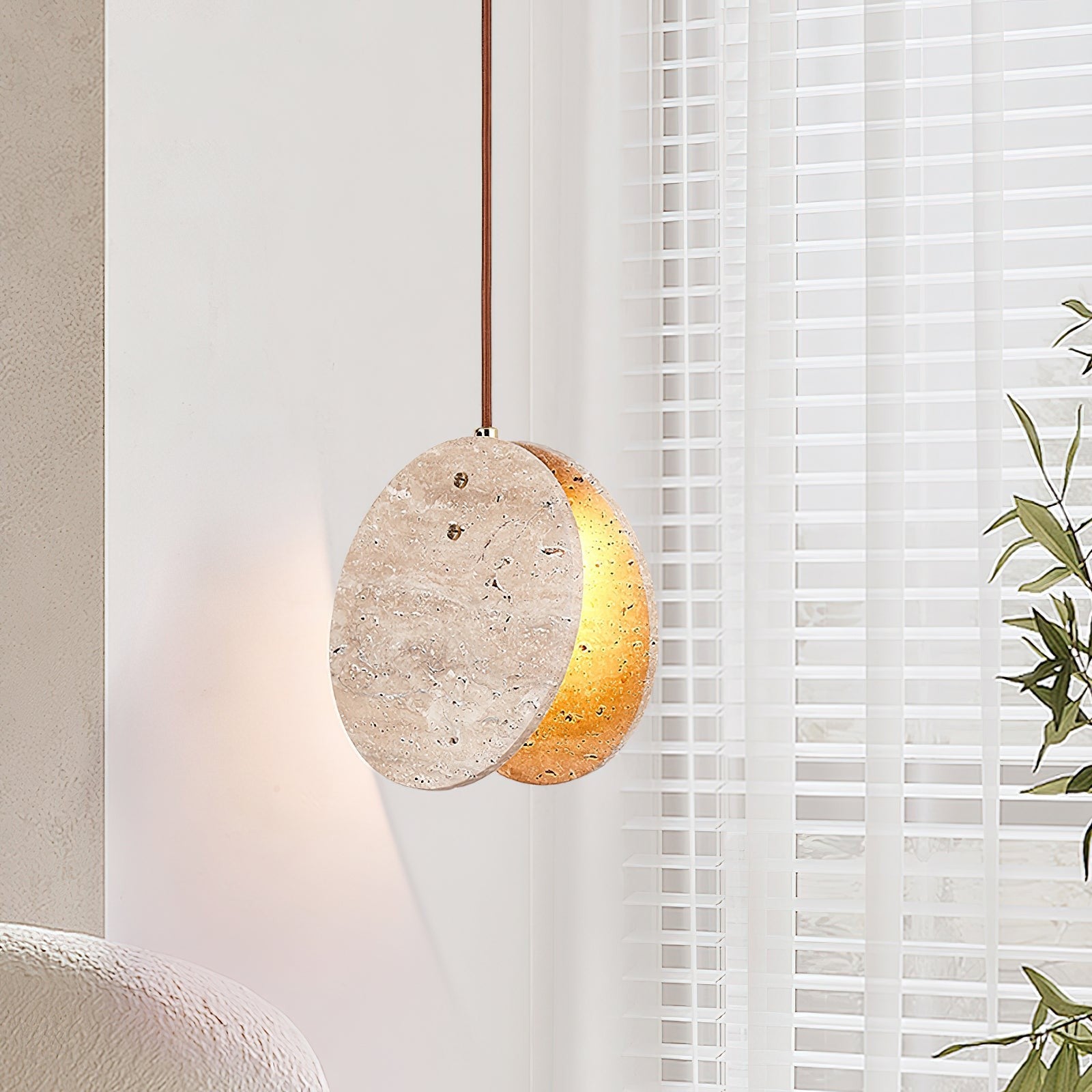 Caldra Travertine Pendant
