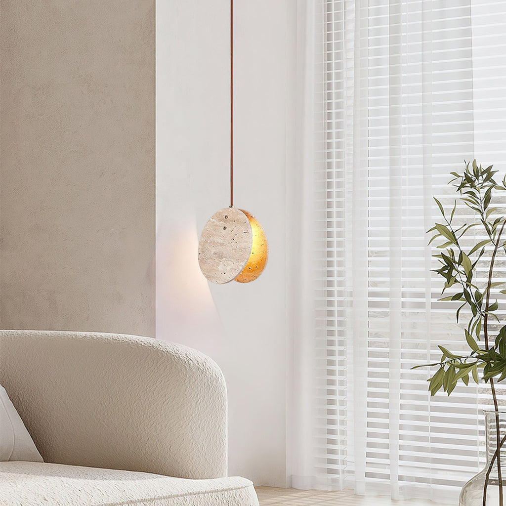 Caldra Travertine Pendant