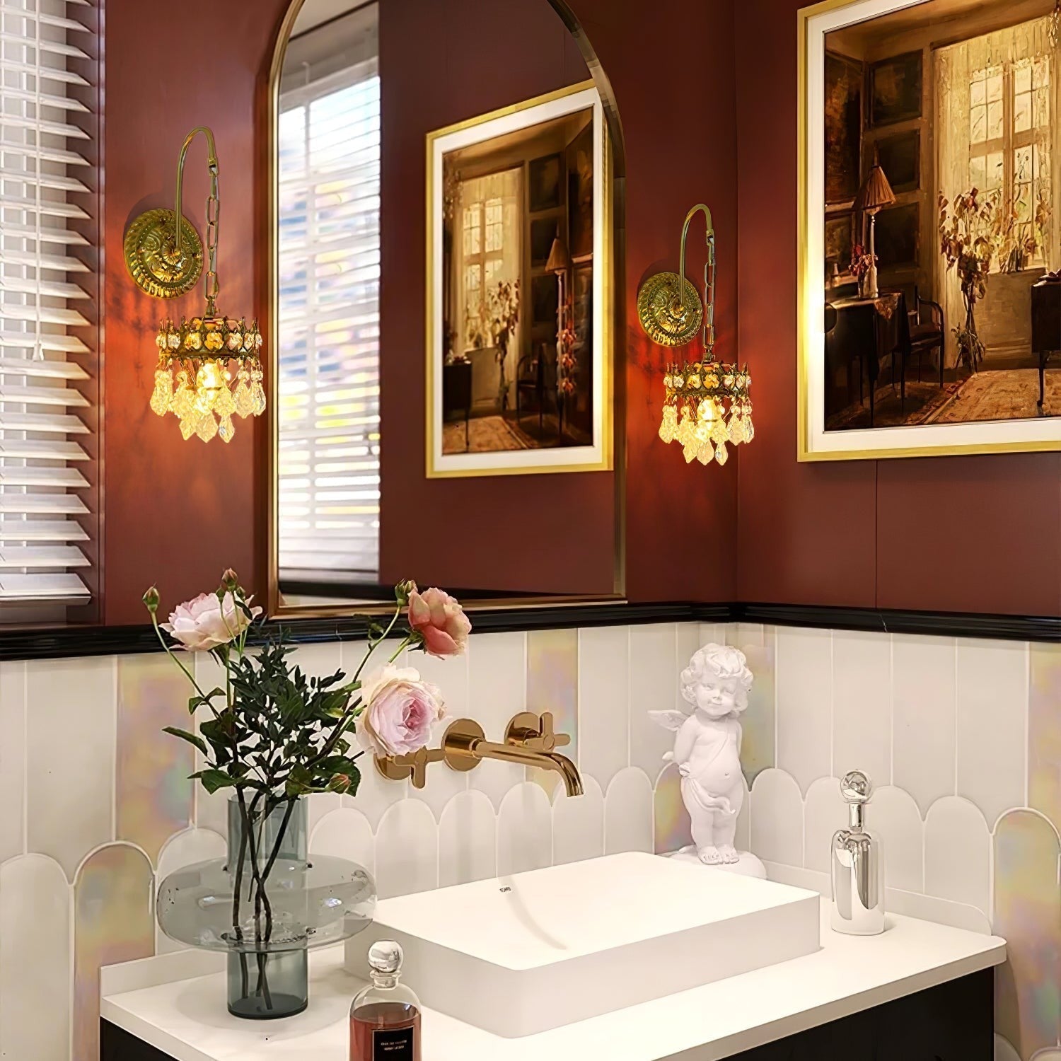 Celestria Crystal Sconce
