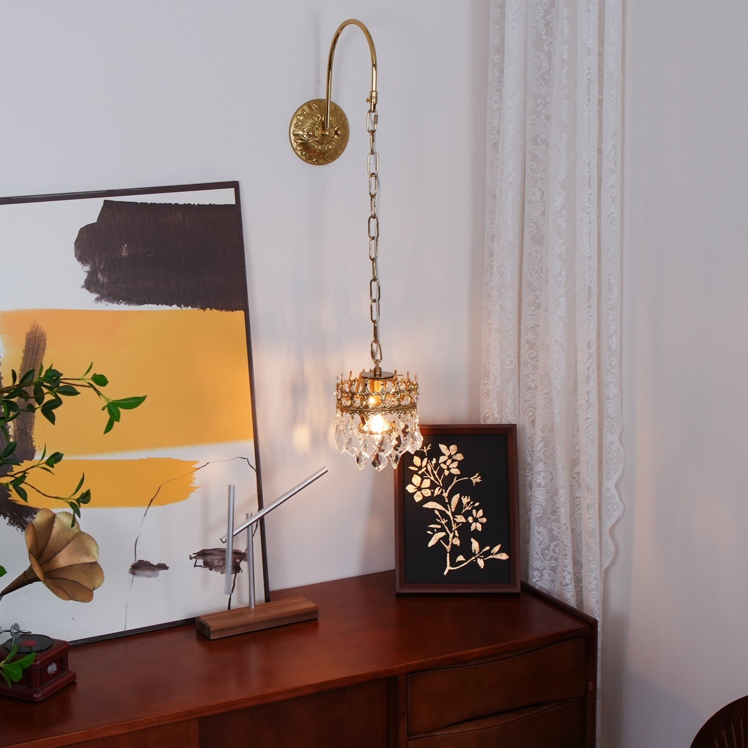 Celestria Crystal Sconce
