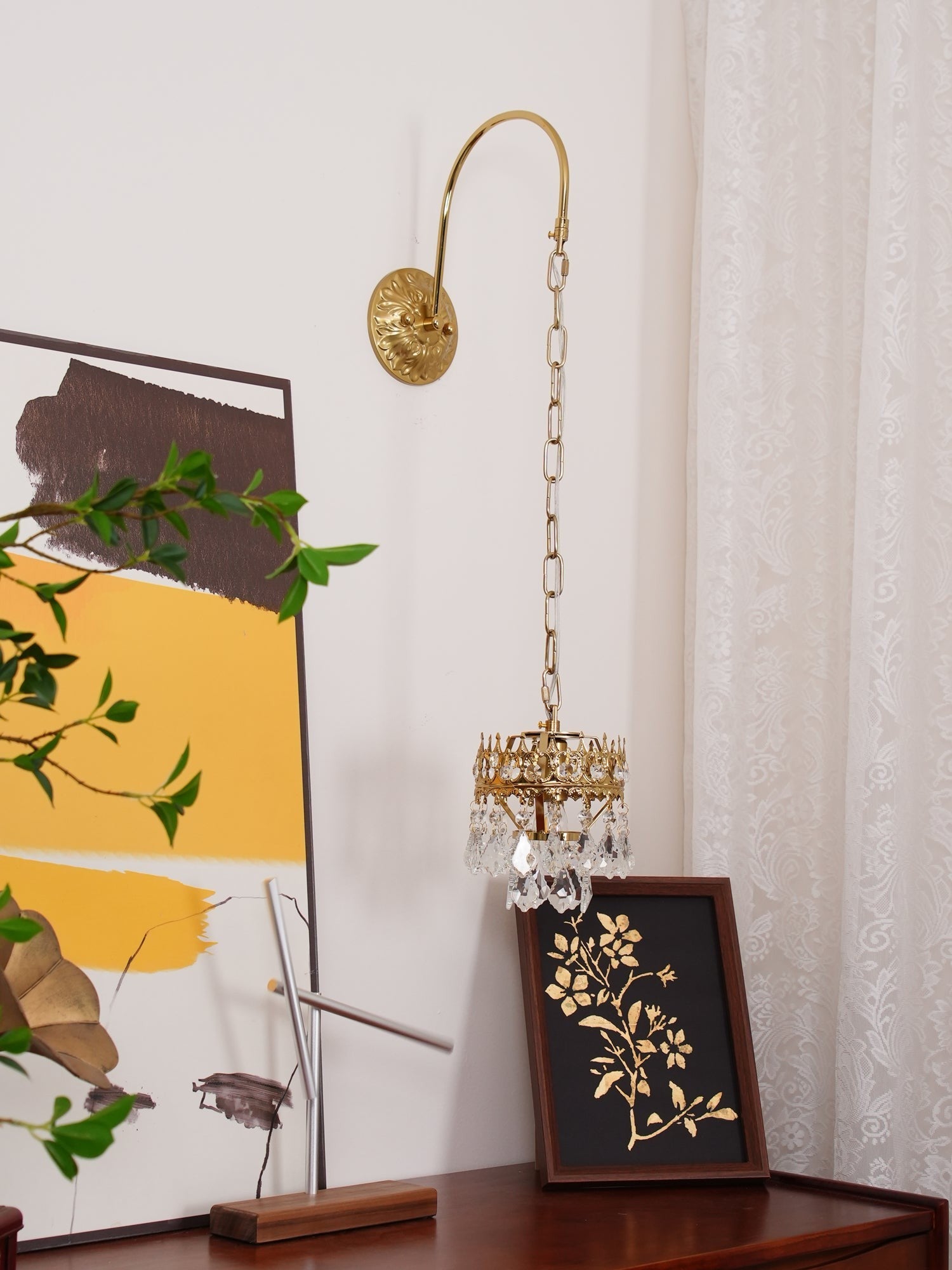Celestria Crystal Sconce