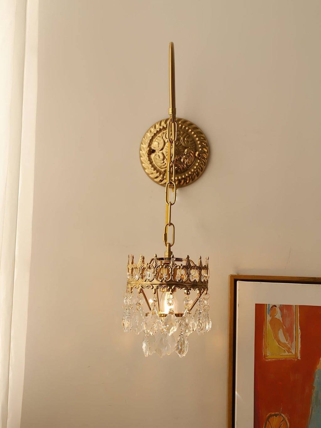 Celestria Crystal Sconce
