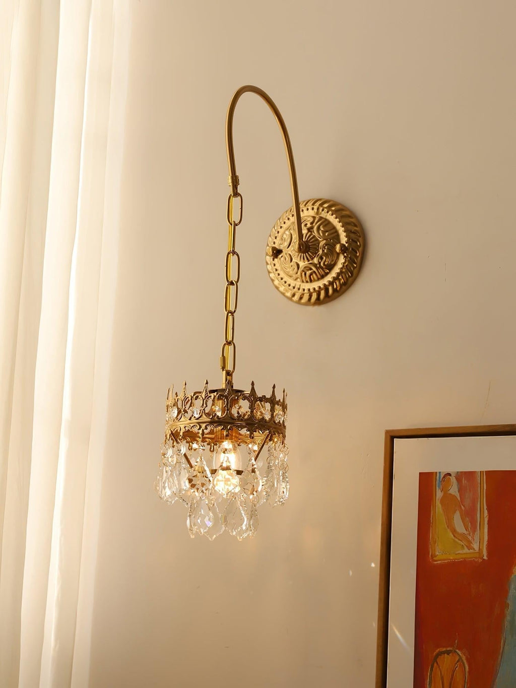 Celestria Crystal Sconce