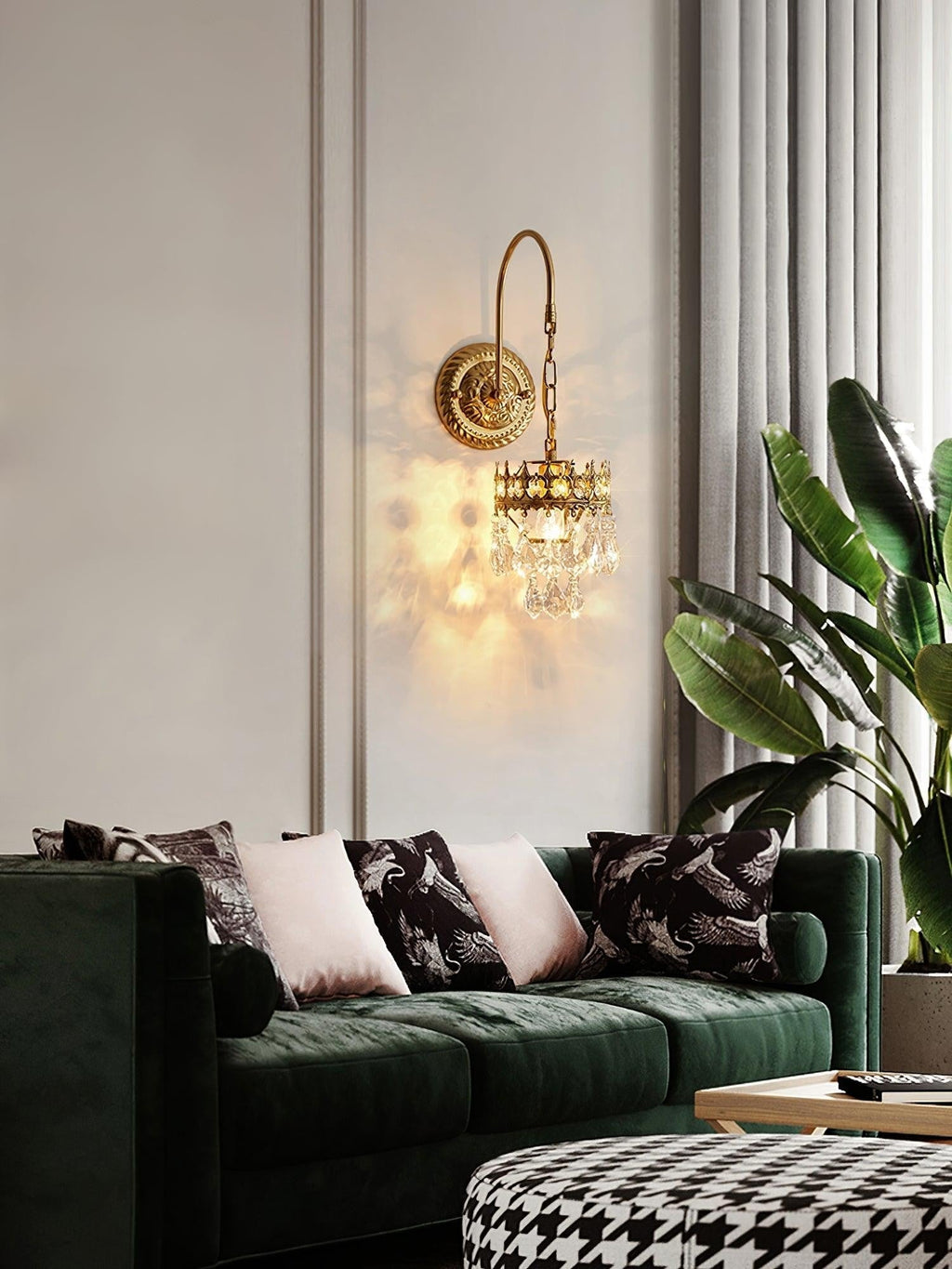Celestria Crystal Sconce