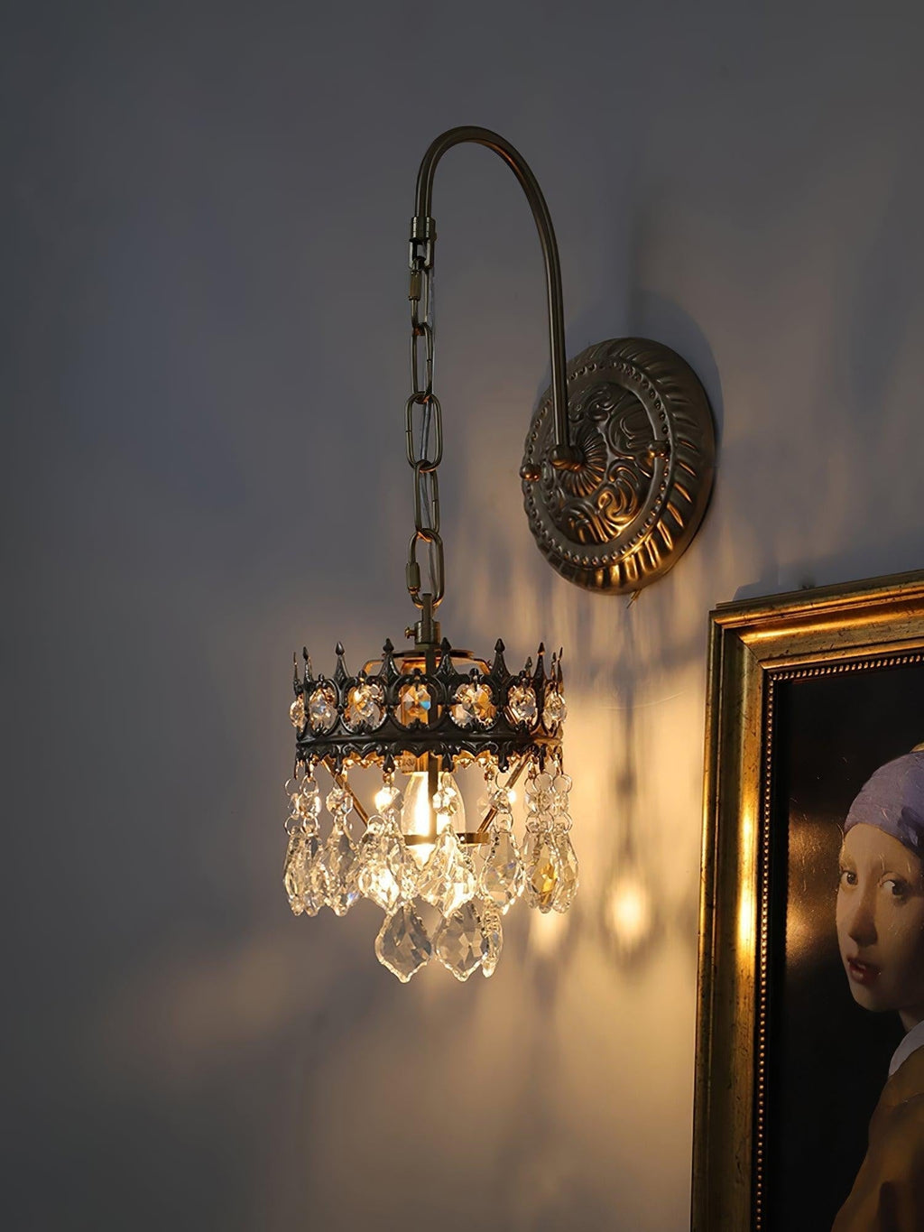 Celestria Crystal Sconce