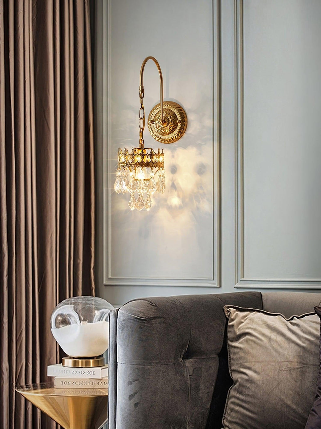 Celestria Crystal Sconce