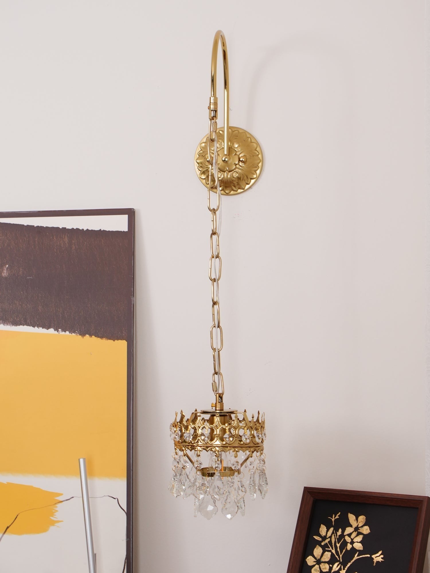 Celestria Crystal Sconce