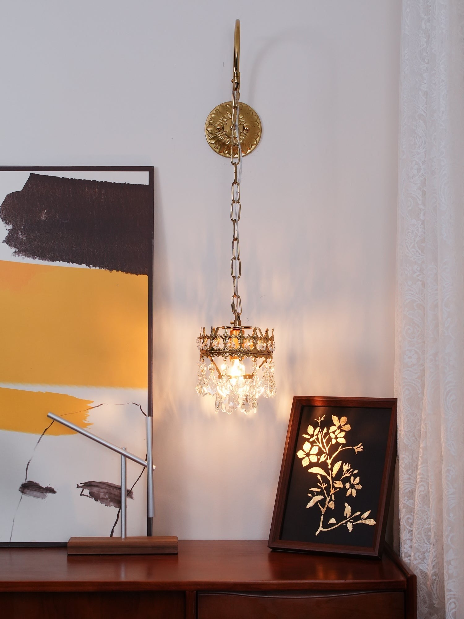 Celestria Crystal Sconce