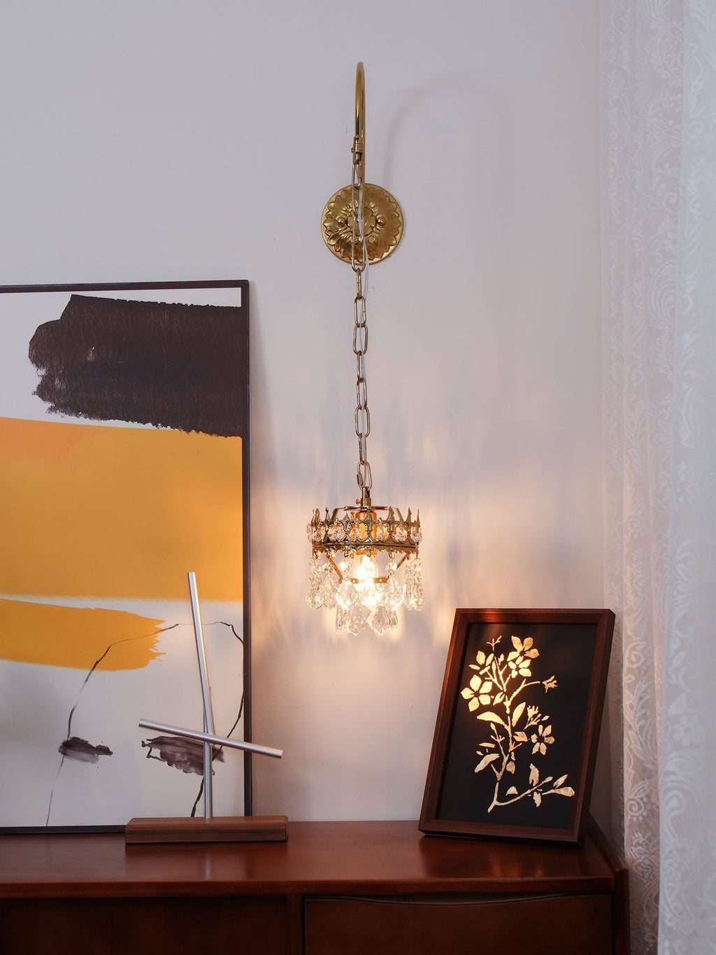 Celestria Crystal Sconce