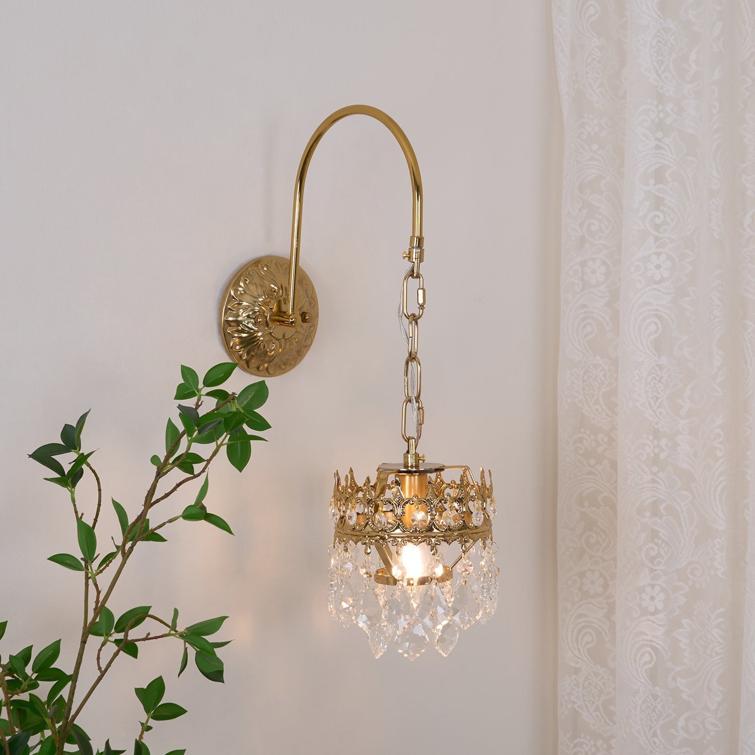 Celestria Crystal Sconce