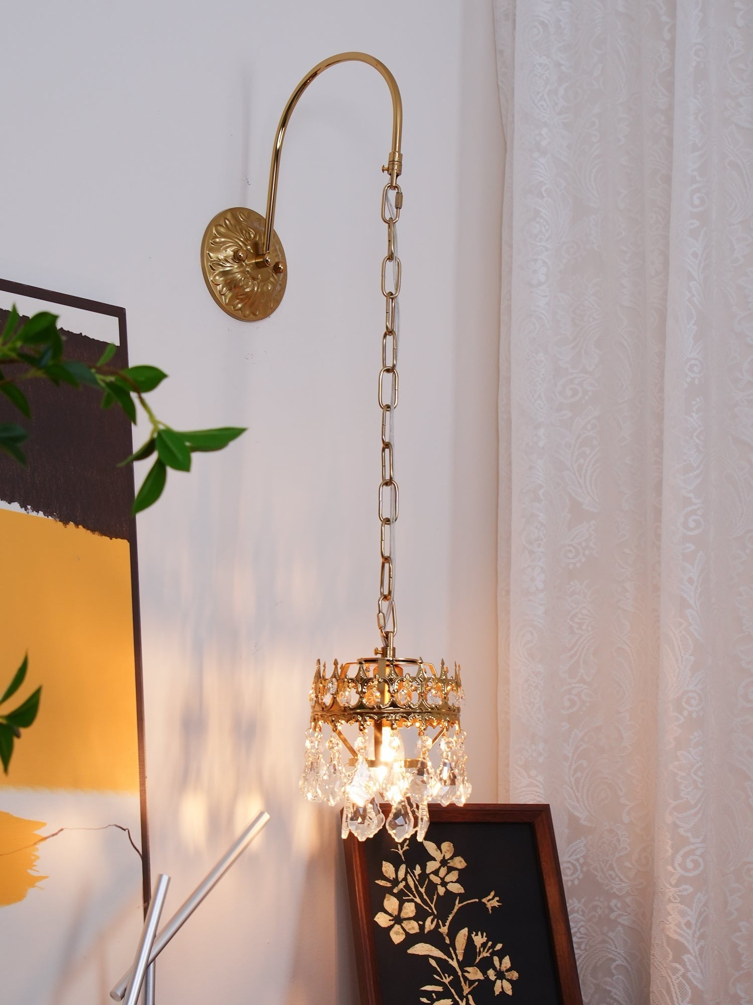 Celestria Crystal Sconce