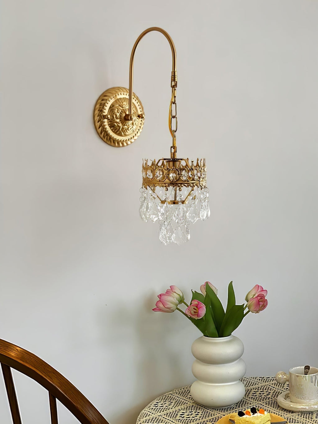 Celestria Crystal Sconce