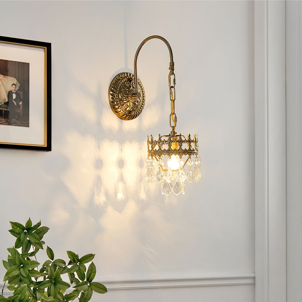 Celestria Crystal Sconce