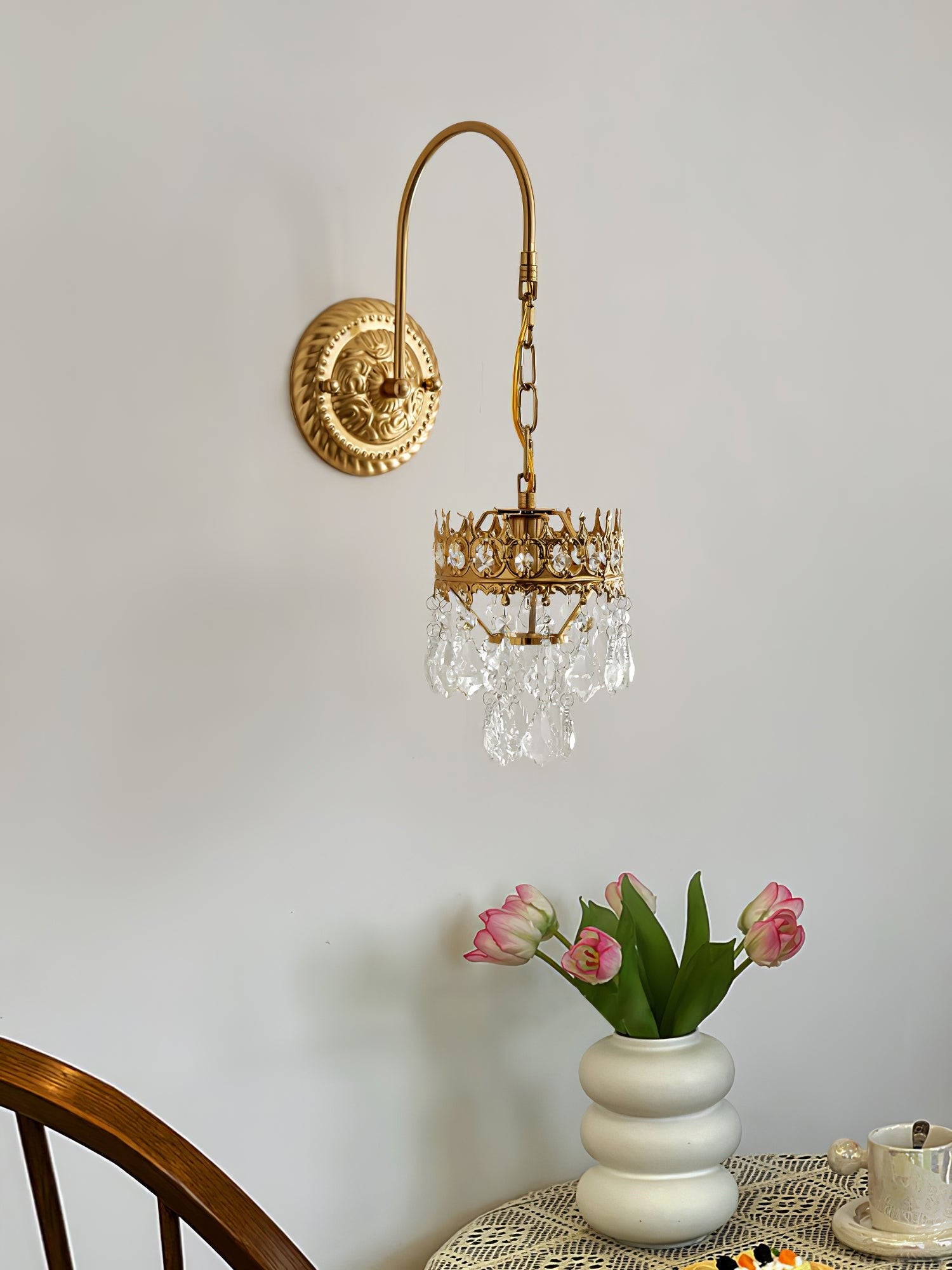 Celestria Crystal Sconce