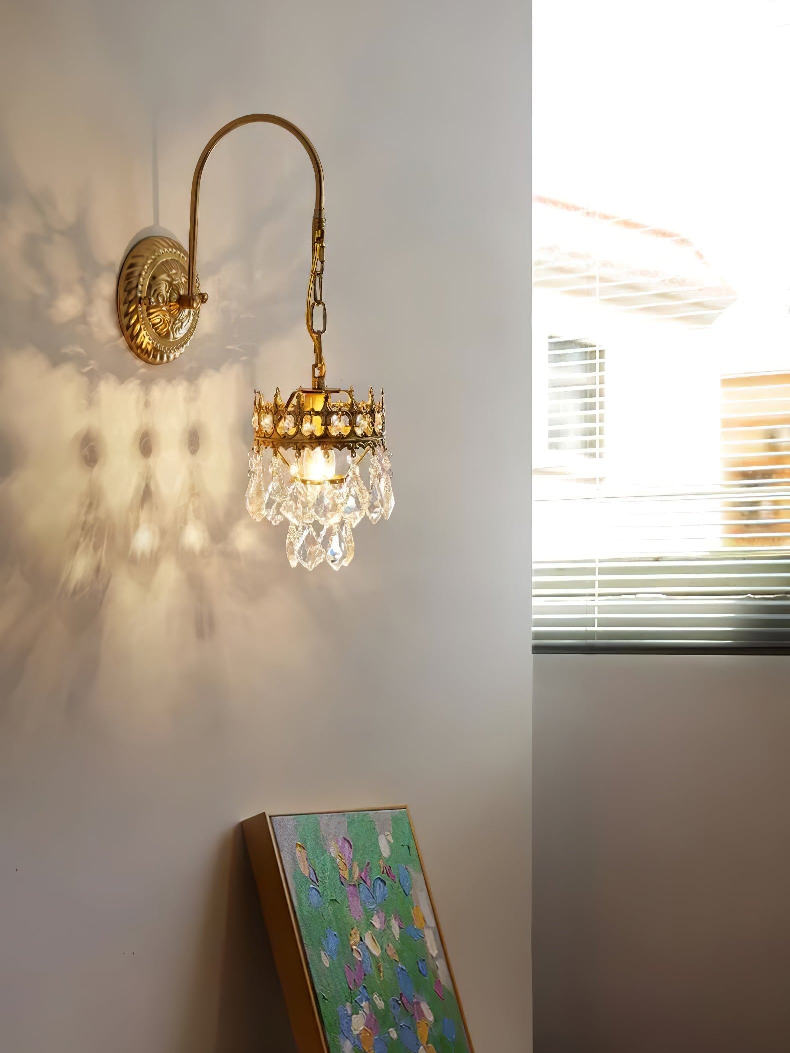 Celestria Crystal Sconce