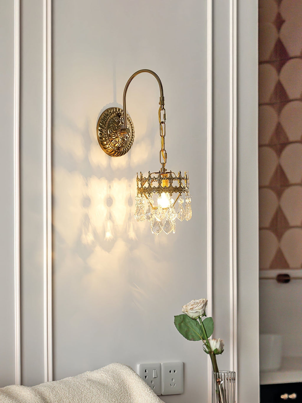 Celestria Crystal Sconce