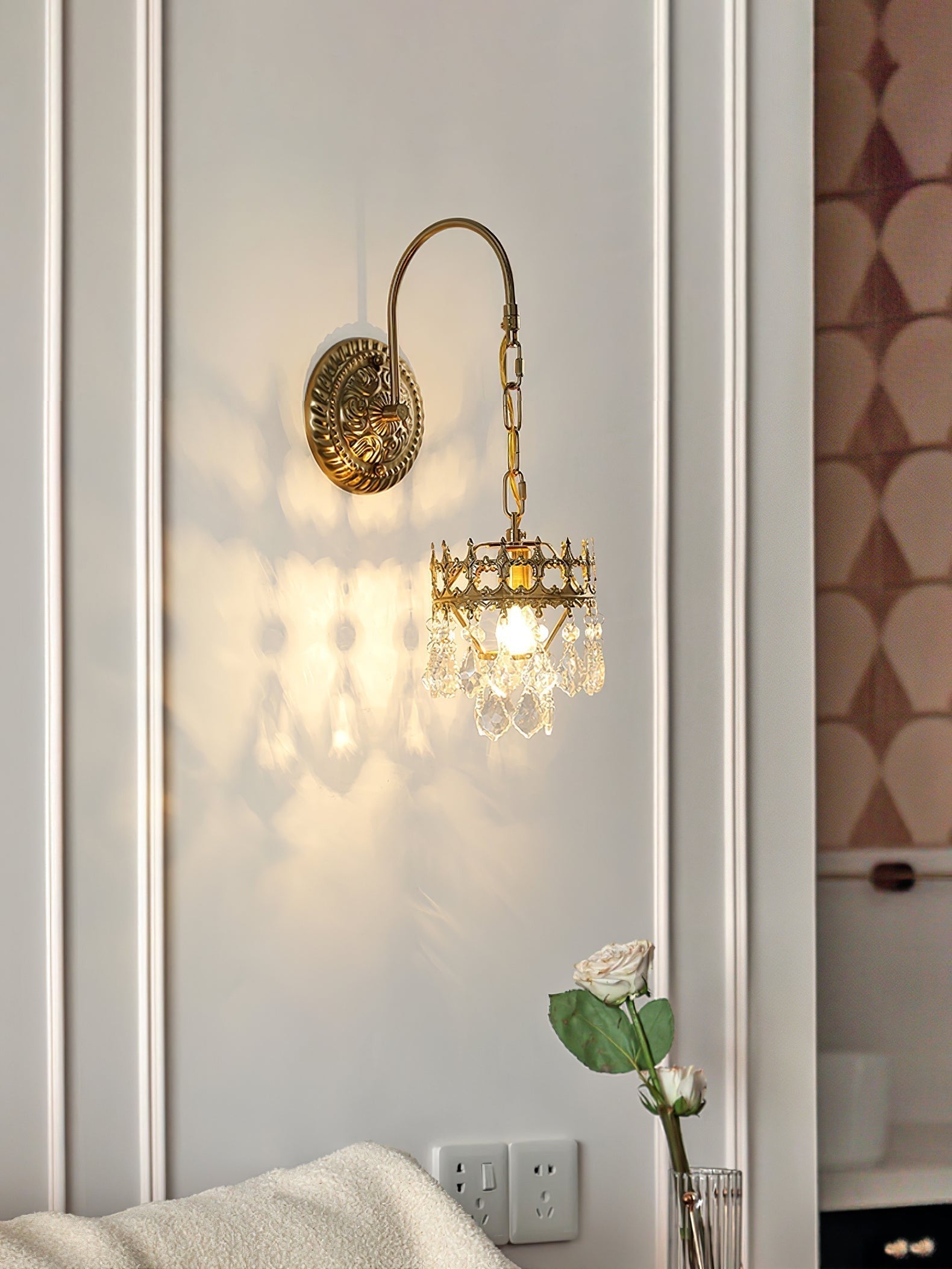 Celestria Crystal Sconce