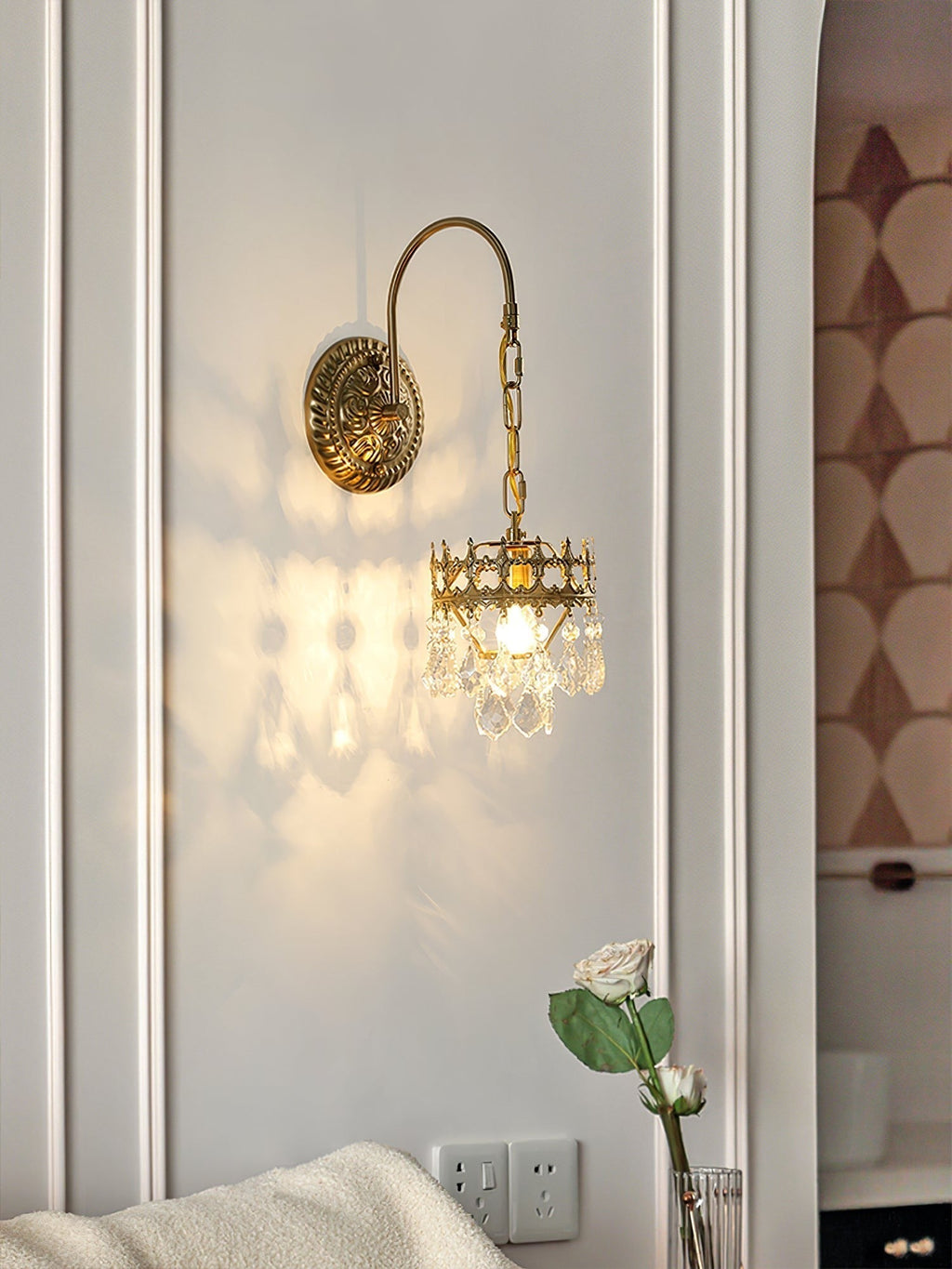Celestria Crystal Sconce