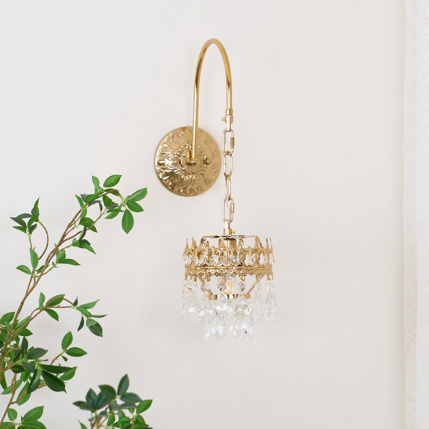 Celestria Crystal Sconce