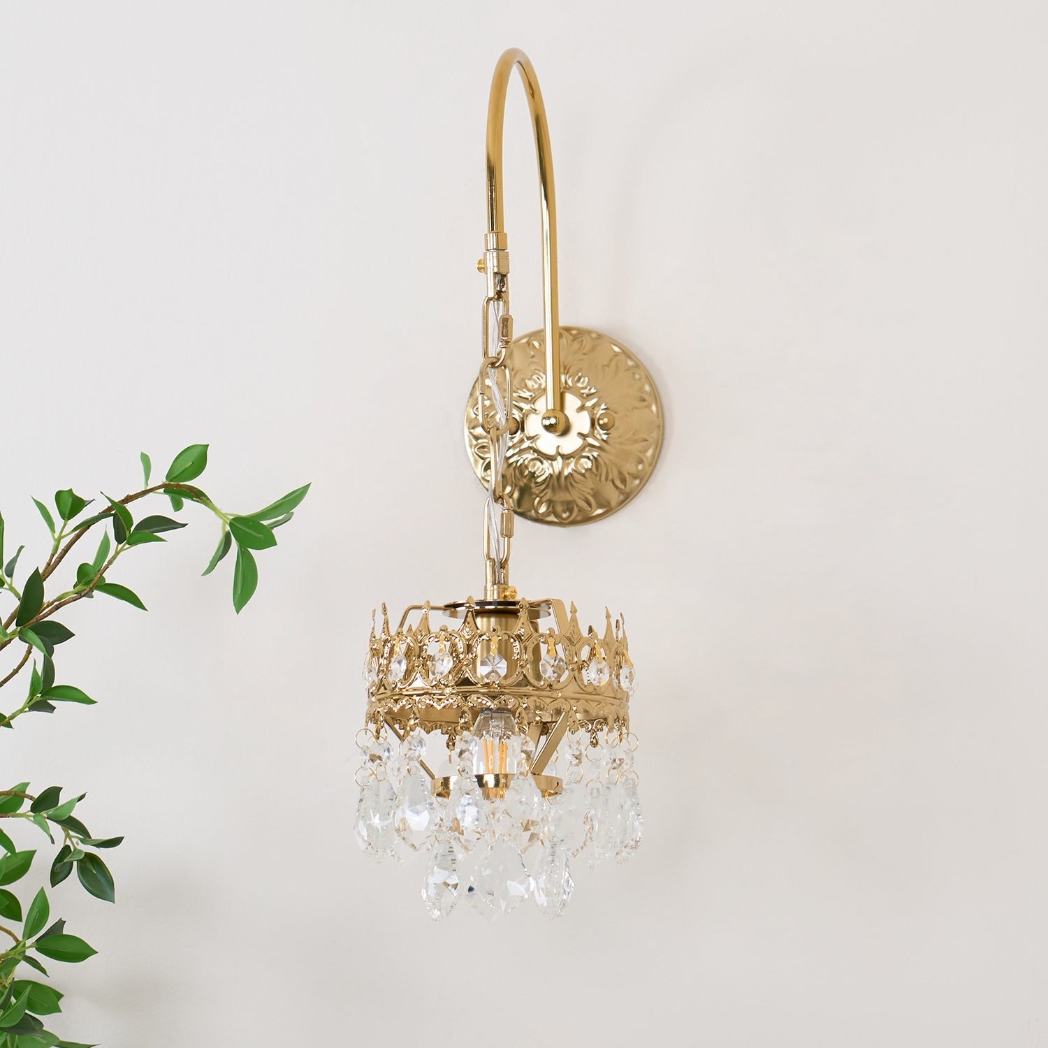 Celestria Crystal Sconce