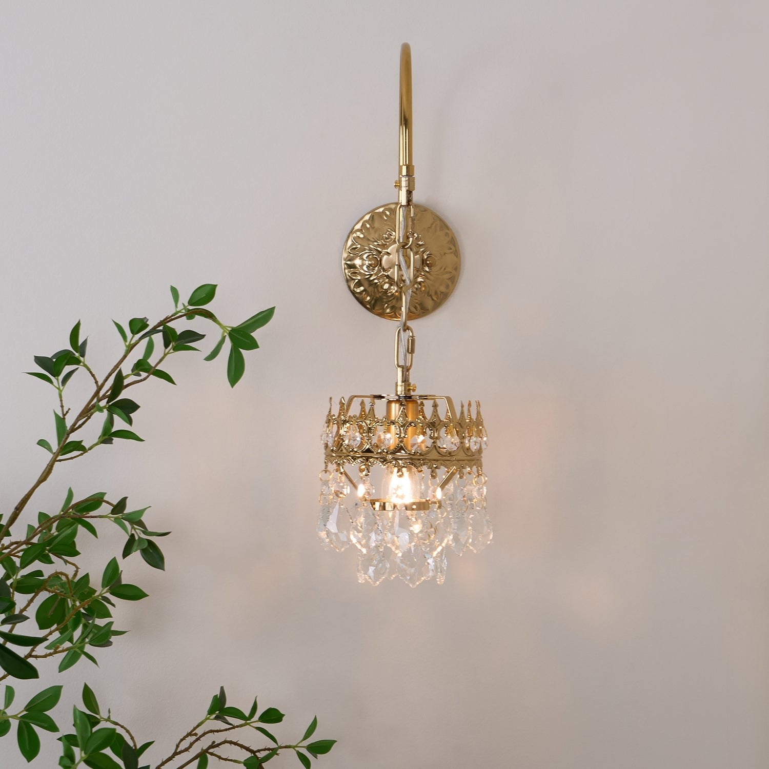 Celestria Crystal Sconce