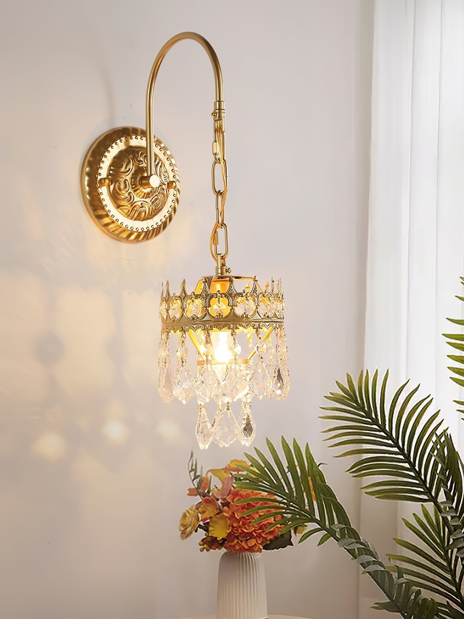Celestria Crystal Sconce