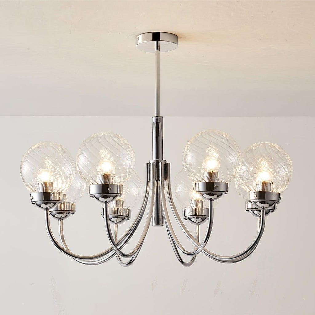 Halden Chrome Chandelier
