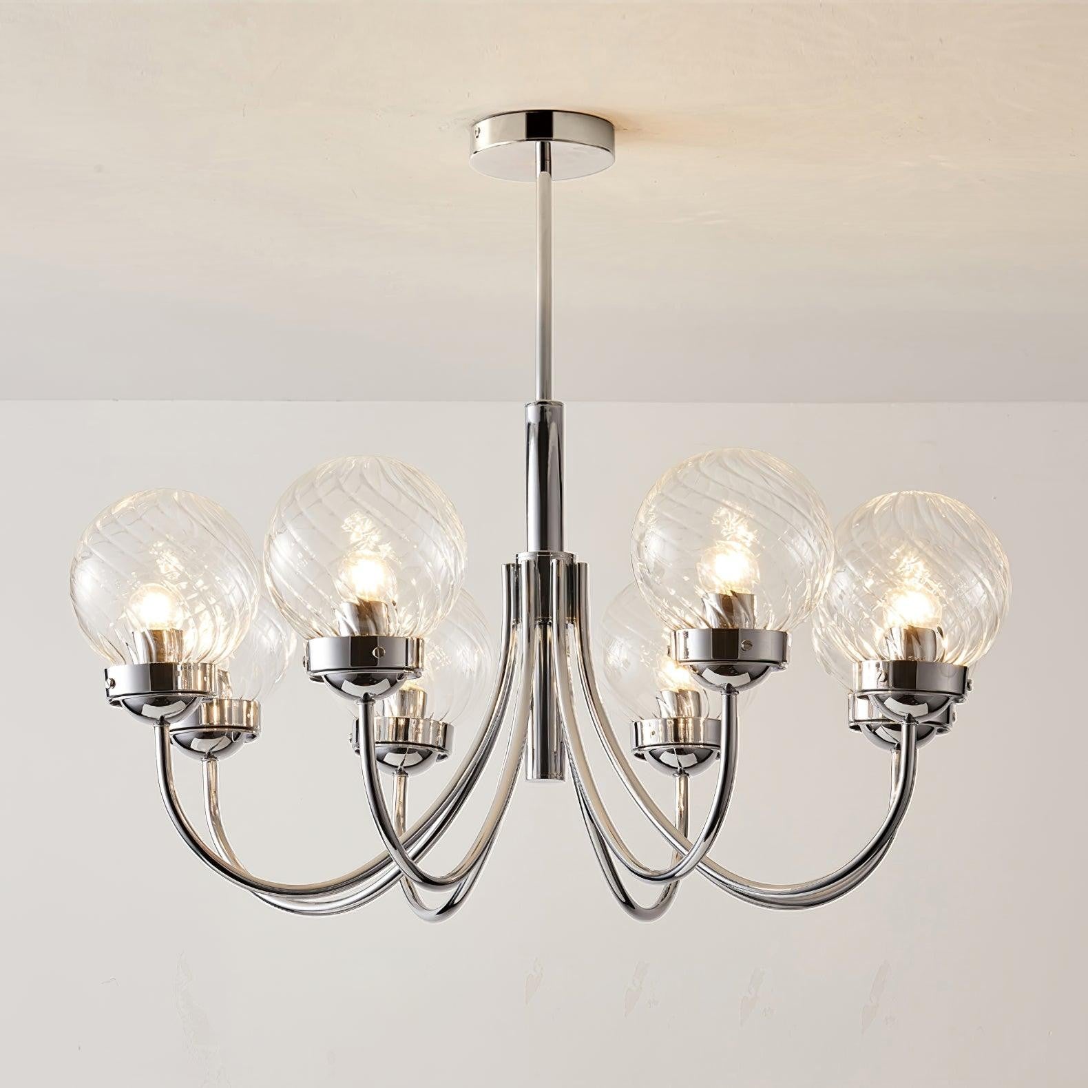 Halden Chrome Chandelier
