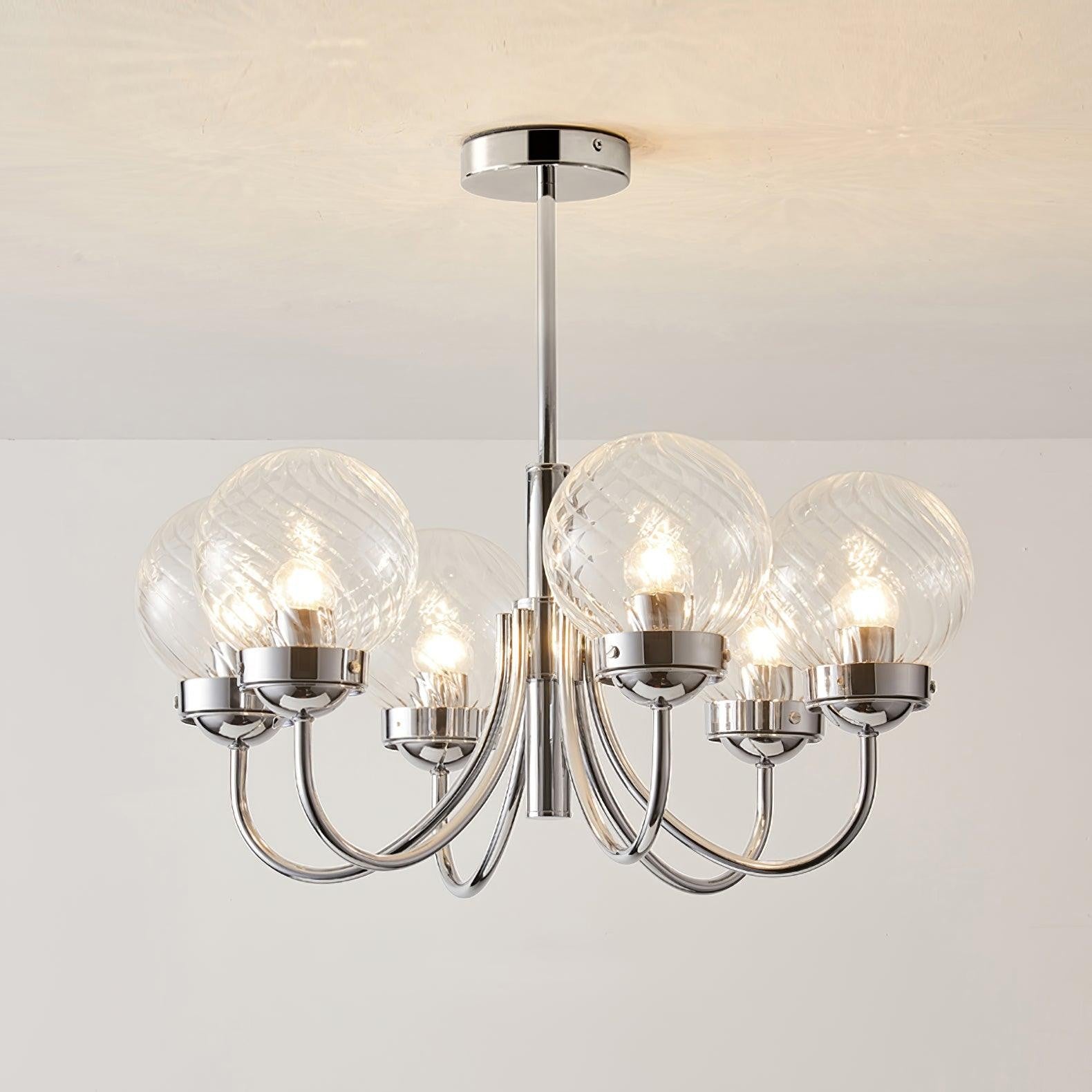 Halden Chrome Chandelier