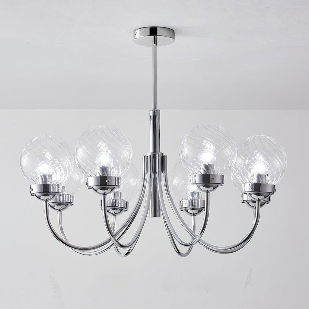 Halden Chrome Chandelier
