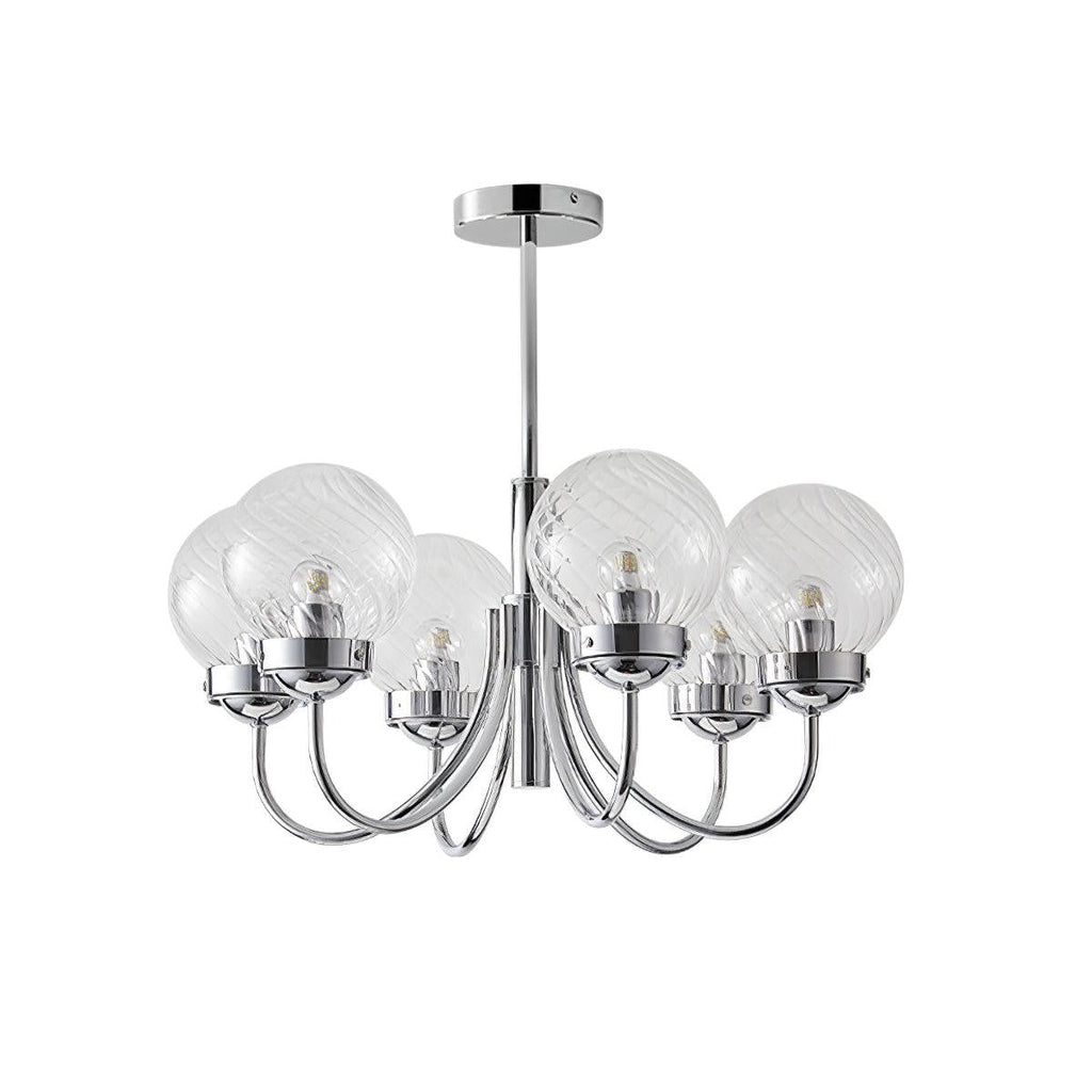 Halden Chrome Chandelier